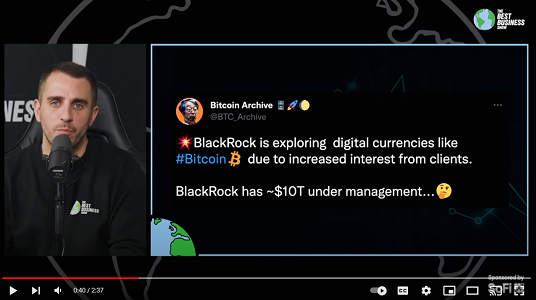 14 months before the Blackrock Bitcoin ETF: BlackRock Is Going BIG Into Bitcoin!