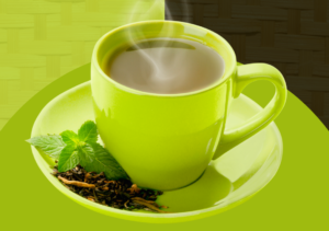 A Lime-Green Teacup (Image courtesy of Canva).