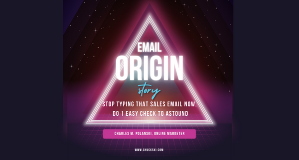 Stop Typing That Sales Email Now, Do 1 Easy Check… (Image courtesy of Canva).
