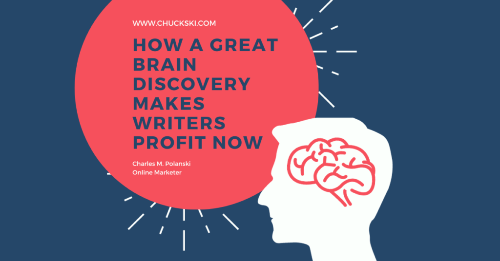 How A Great Brain Discovery Makes Writers Profit Now (Image courtesy of Canva).