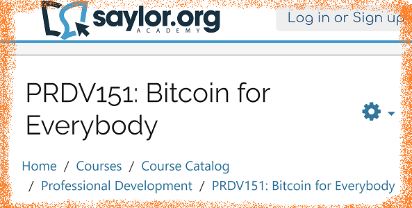 Great, Free Bitcoin Course