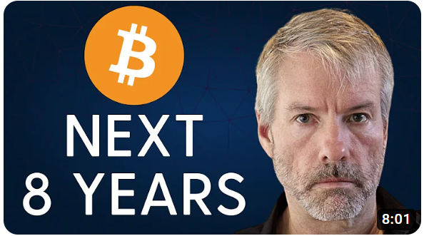 Billionaire Michael Saylor: The Next 8 Years in Bitcoin
